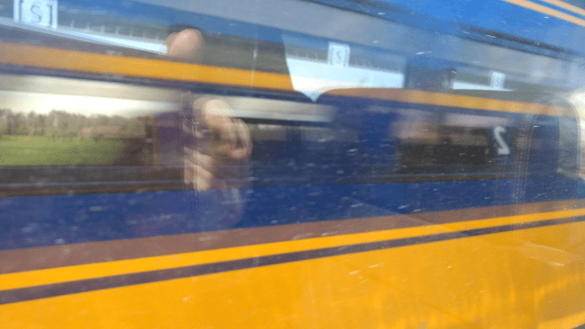 De trein – voor het corona tijdperk